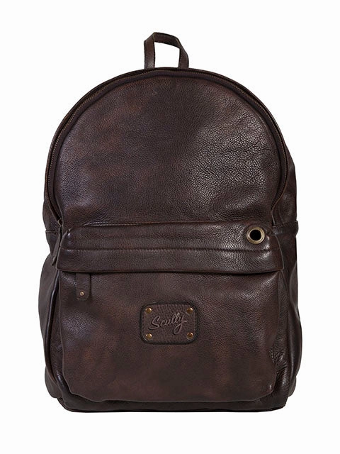 Scully Leather Goat Washed Backpack Chocolate MustHave Gift Ideas