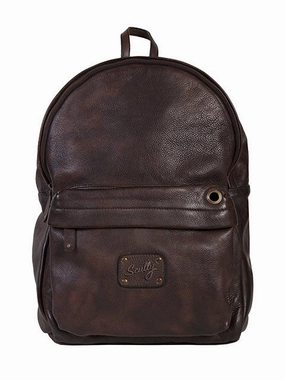 Scully Leather Goat Washed Backpack Chocolate MustHave Gift Ideas
