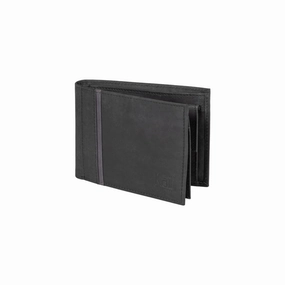 Kaili Mood Leather Men'S Bifold Wallet Black Dont Miss This Offer