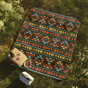 Shop the Savings Save More Online Picnic Blanket Night Canyon Pattern Lawn Picnic Blanket Beach Blanket With Strap One Size One Sized Print Gifts