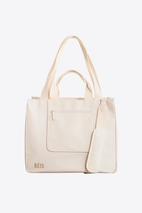 The East To West Tote In Beige Big Sale Today Hot Deals Today