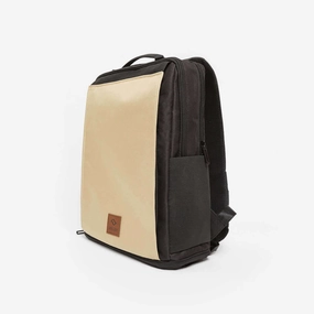 Driibe Cityc 2 In 1 Travel Laptop Backpack Black Beige Surprise Offer Now