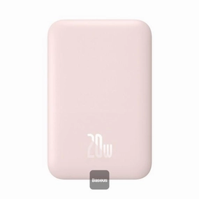 MustHave Gift Ideas Baseus Magnetic Power Bank 20W 6000Mah - Pink