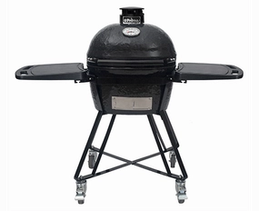 Primo All-In-One Oval JR 200 Ceramic Charcoal Grill PG007400 large capacity charcoal BBQ grills