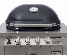 Primo Oval G 420 Ceramic Gas Grill PGG420H (Head ONLY) large capacity charcoal BBQ grills