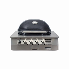 Primo Oval G 420 Ceramic Gas Grill PGGXLH (Head ONLY) large capacity charcoal BBQ grills