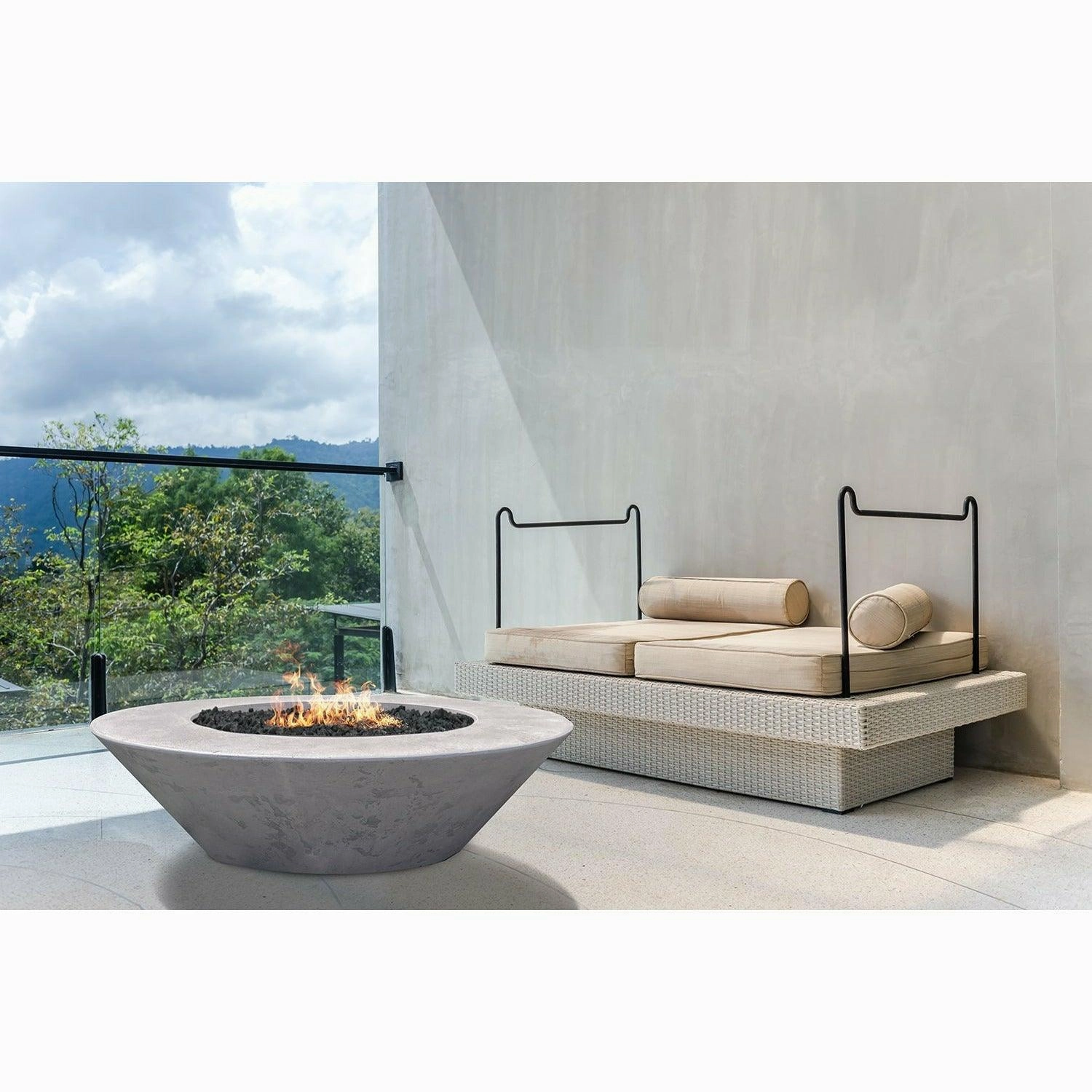 Prism Hardscapes - Embarcadero 60" Round Concrete Fire Bowl
