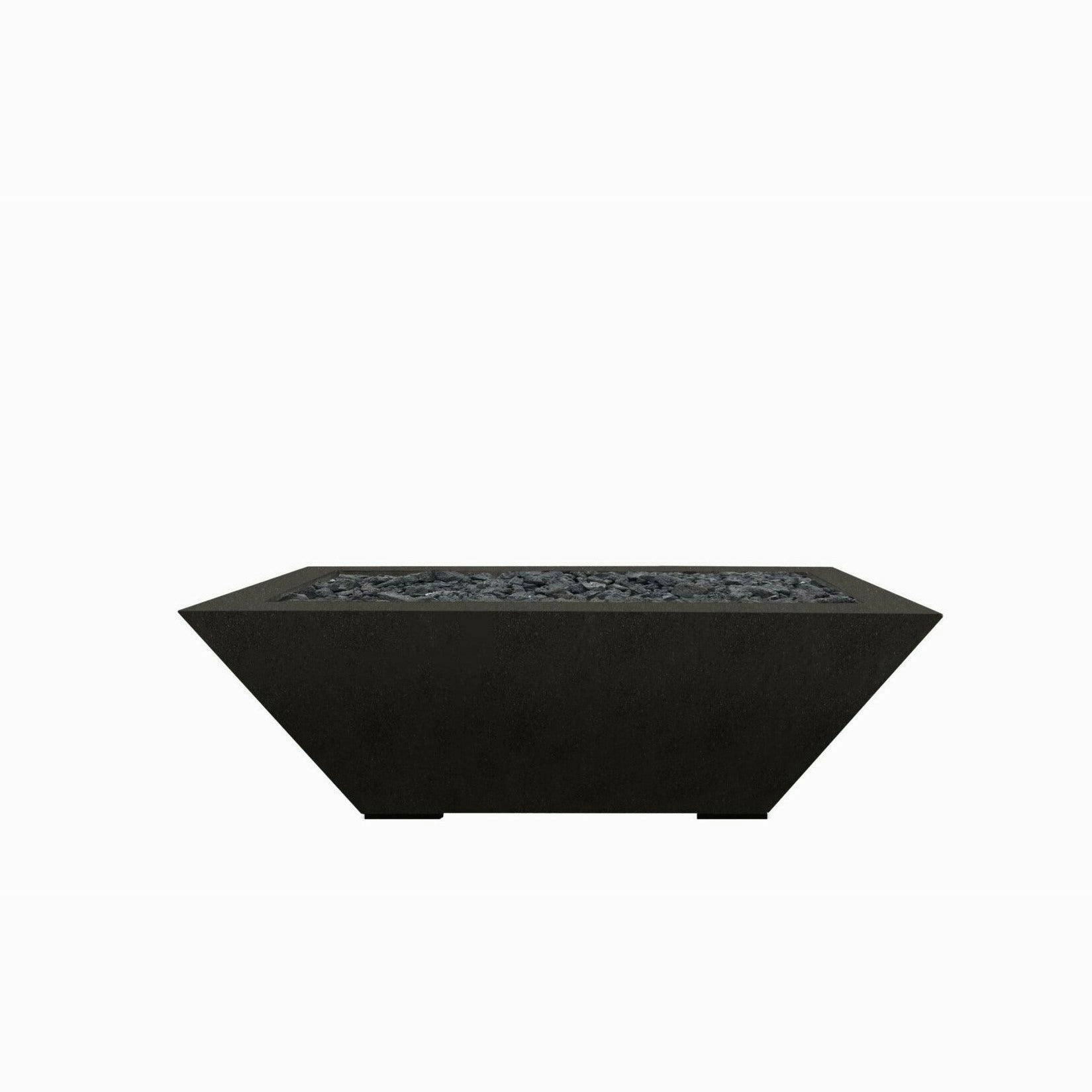 Prism Hardscapes - Lombard Series Pedestal Square Concrete Fire Bowl