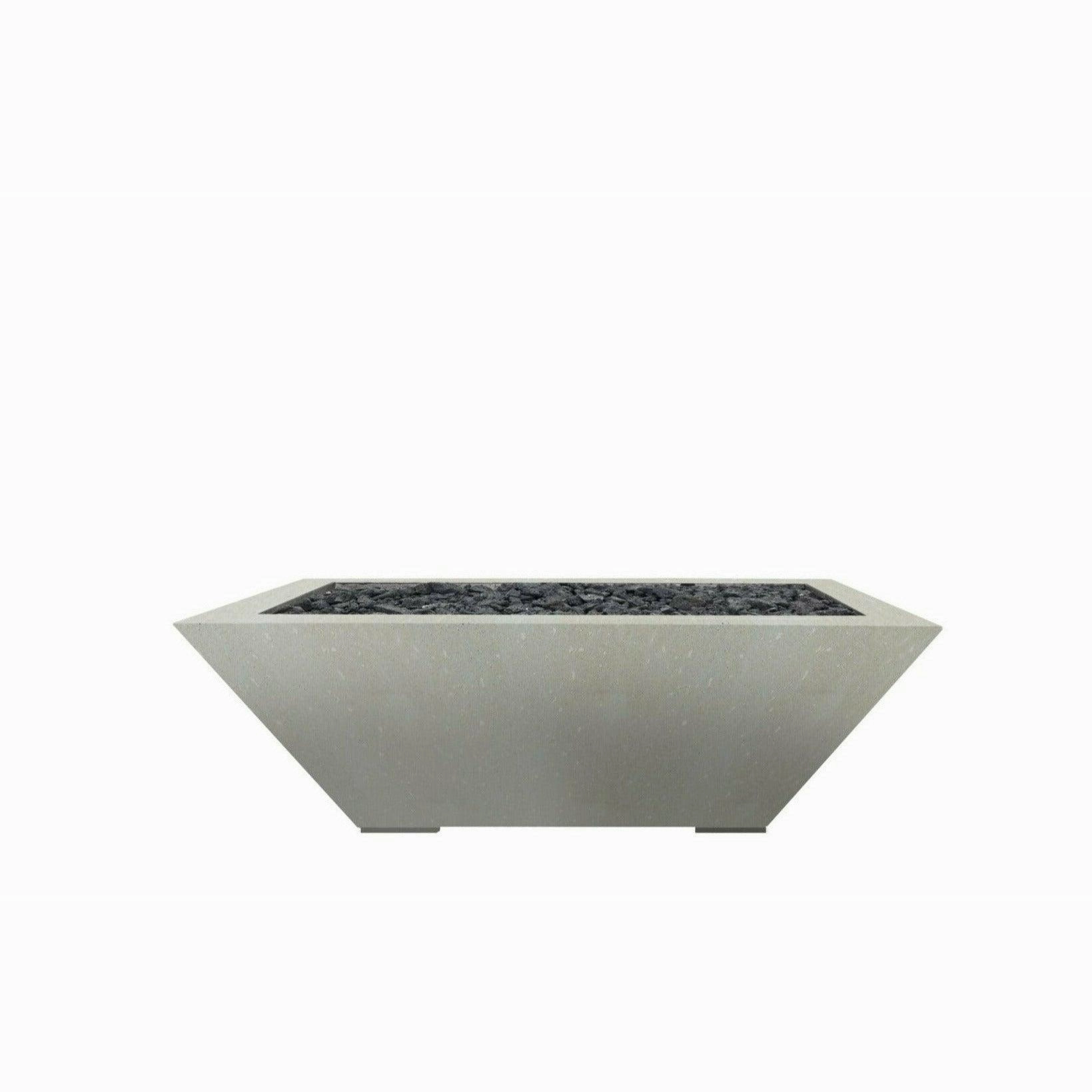 Prism Hardscapes - Lombard Series Pedestal Square Concrete Fire Bowl