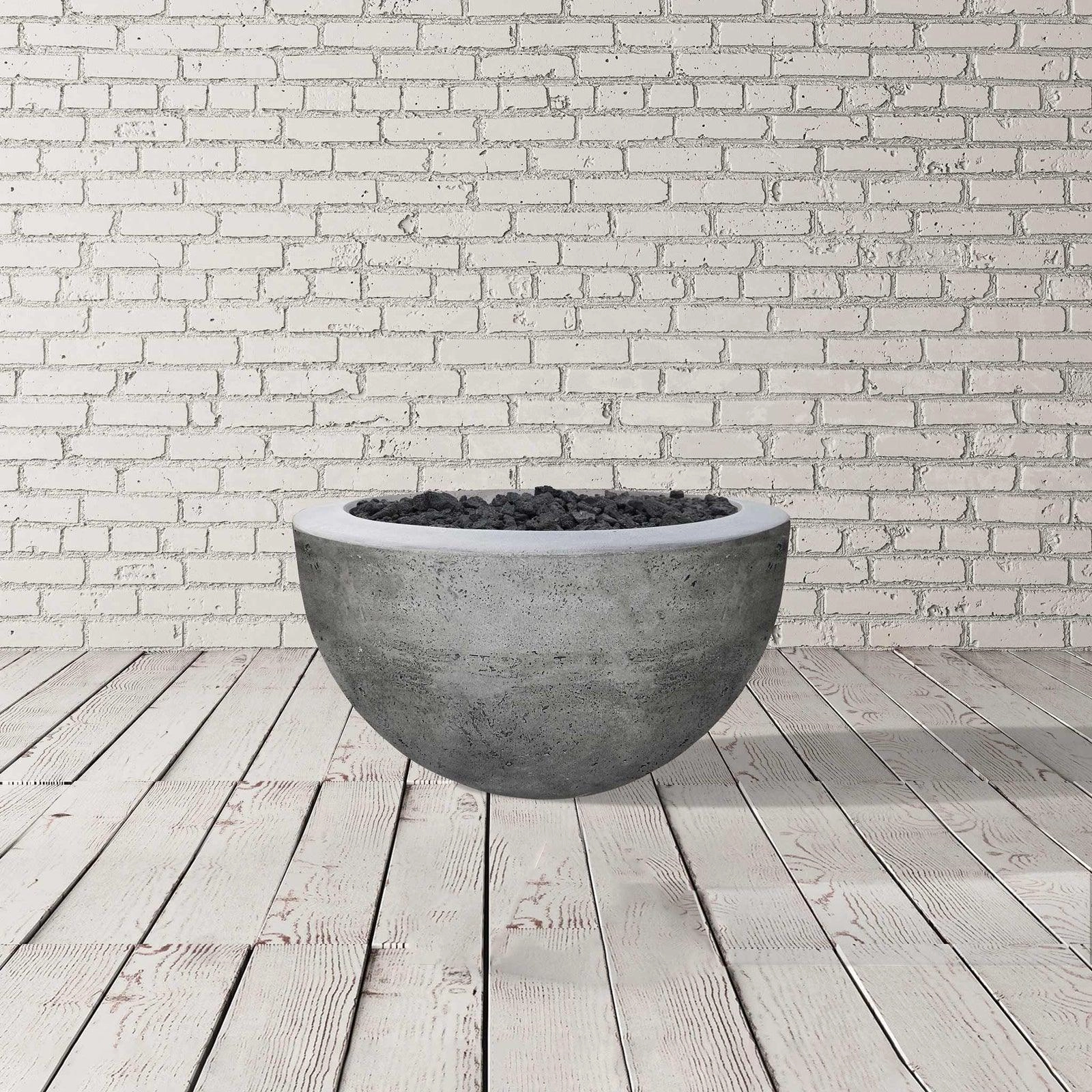 Prism Hardscapes - Moderno Series 3 Round Concrete Fire Bowl