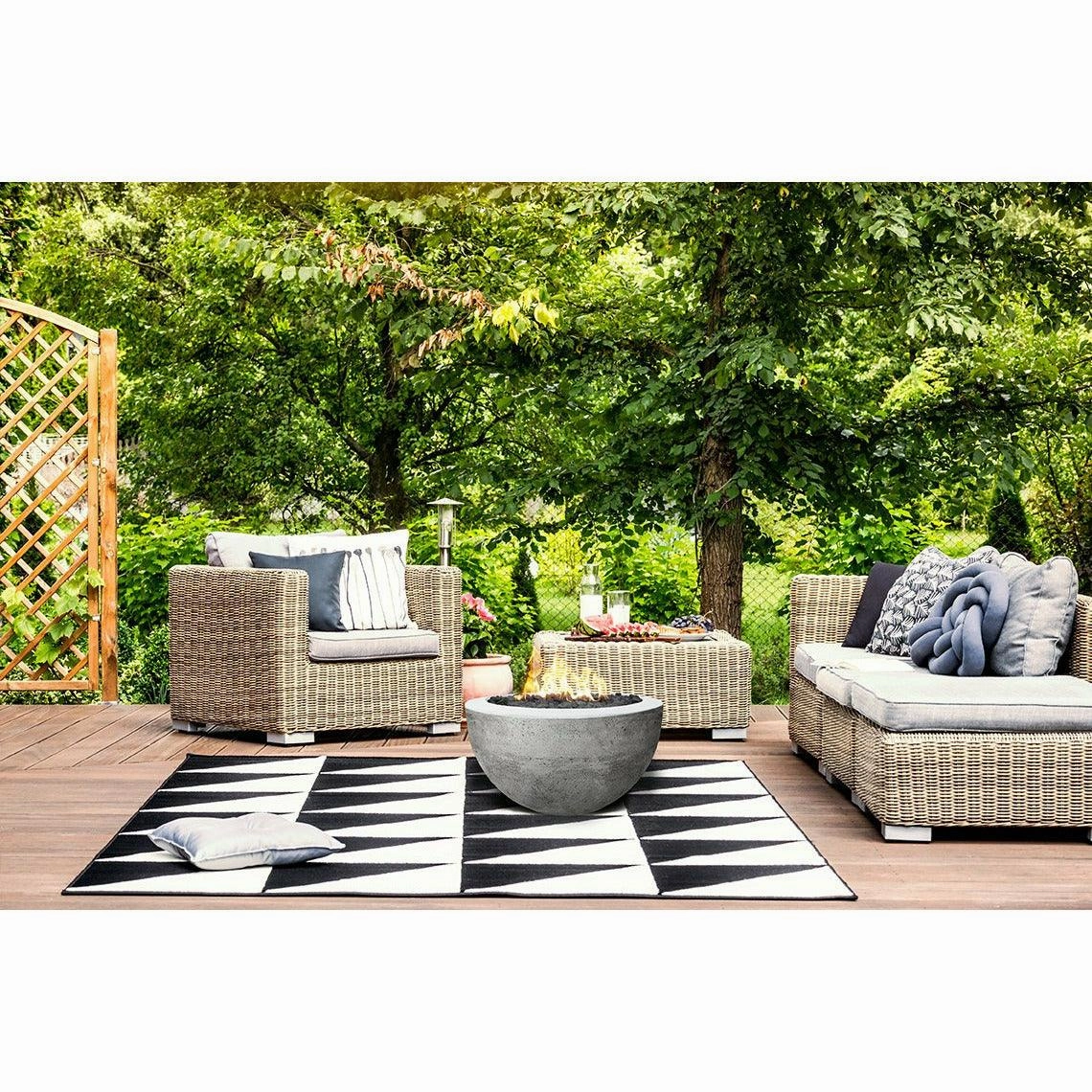 Prism Hardscapes - Moderno Series 3 Round Concrete Fire Bowl