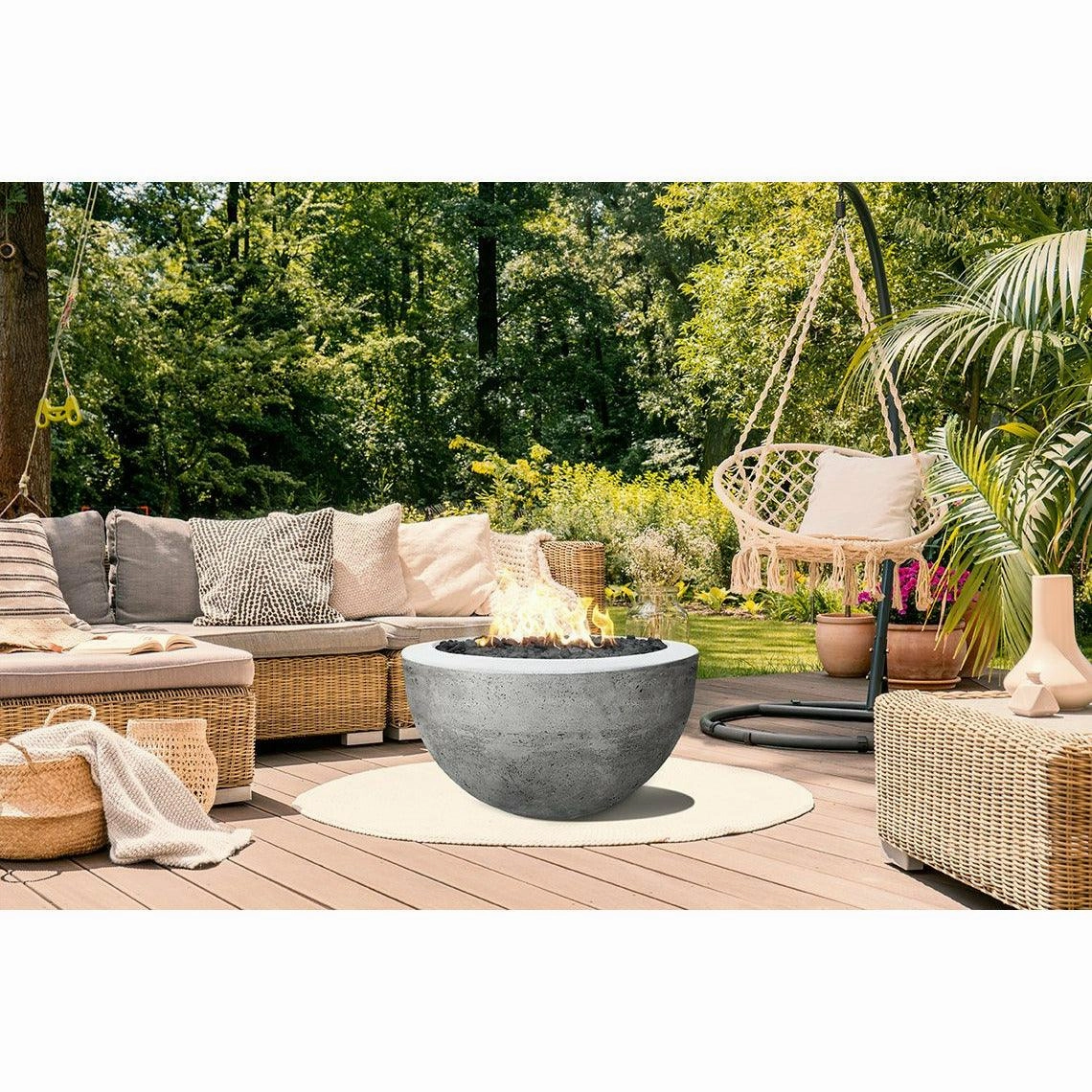 Prism Hardscapes - Moderno Series 3 Round Concrete Fire Bowl