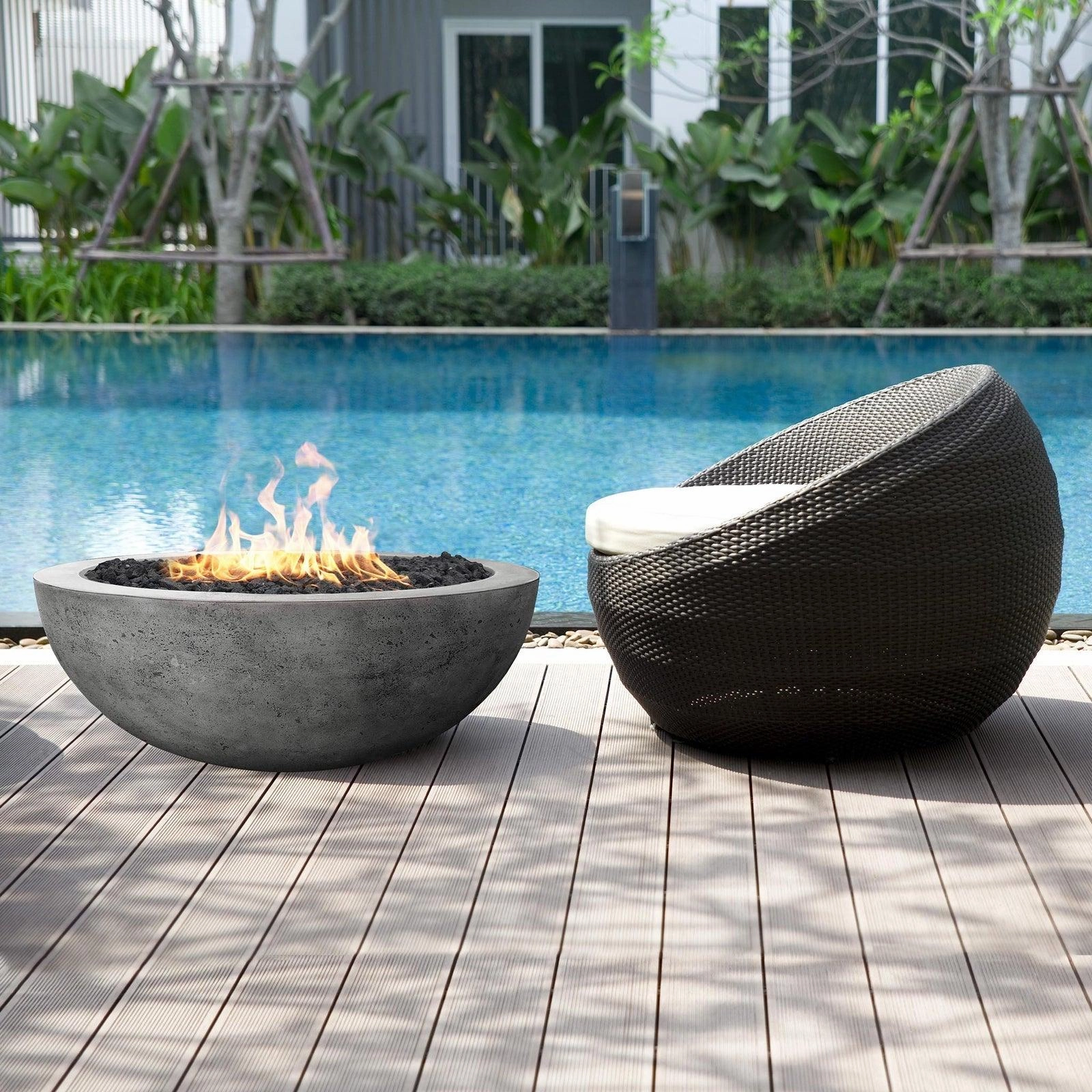 Prism Hardscapes - Moderno Series 4 Round Concrete Fire Bowl