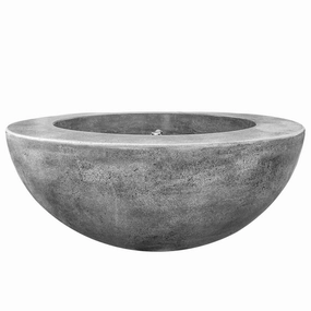 Prism Hardscapes - Moderno Series 5 Round Concrete Fire Bowlportable outdoor fire pit with lid