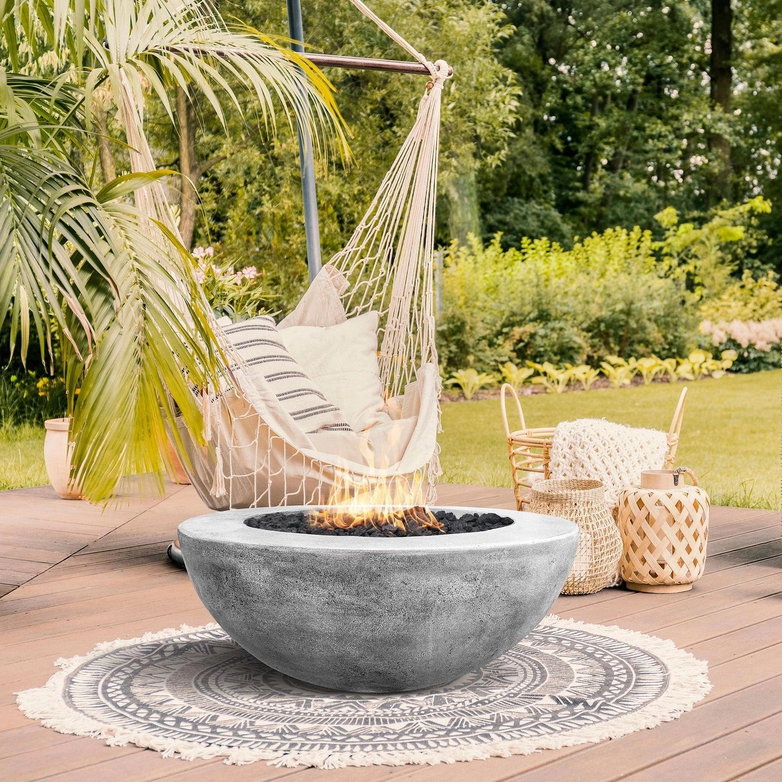 Prism Hardscapes - Moderno Series 5 Round Concrete Fire Bowl