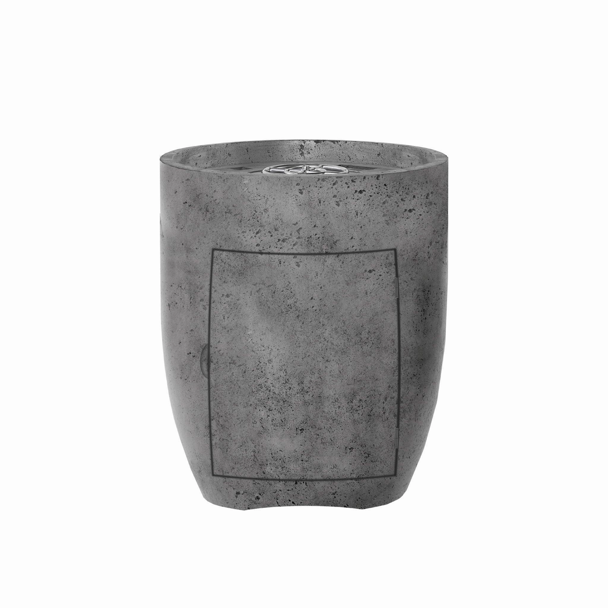 Prism Hardscapes - Pentola Series 3 Round Concrete Fire Bowlportable outdoor fire pit with lid