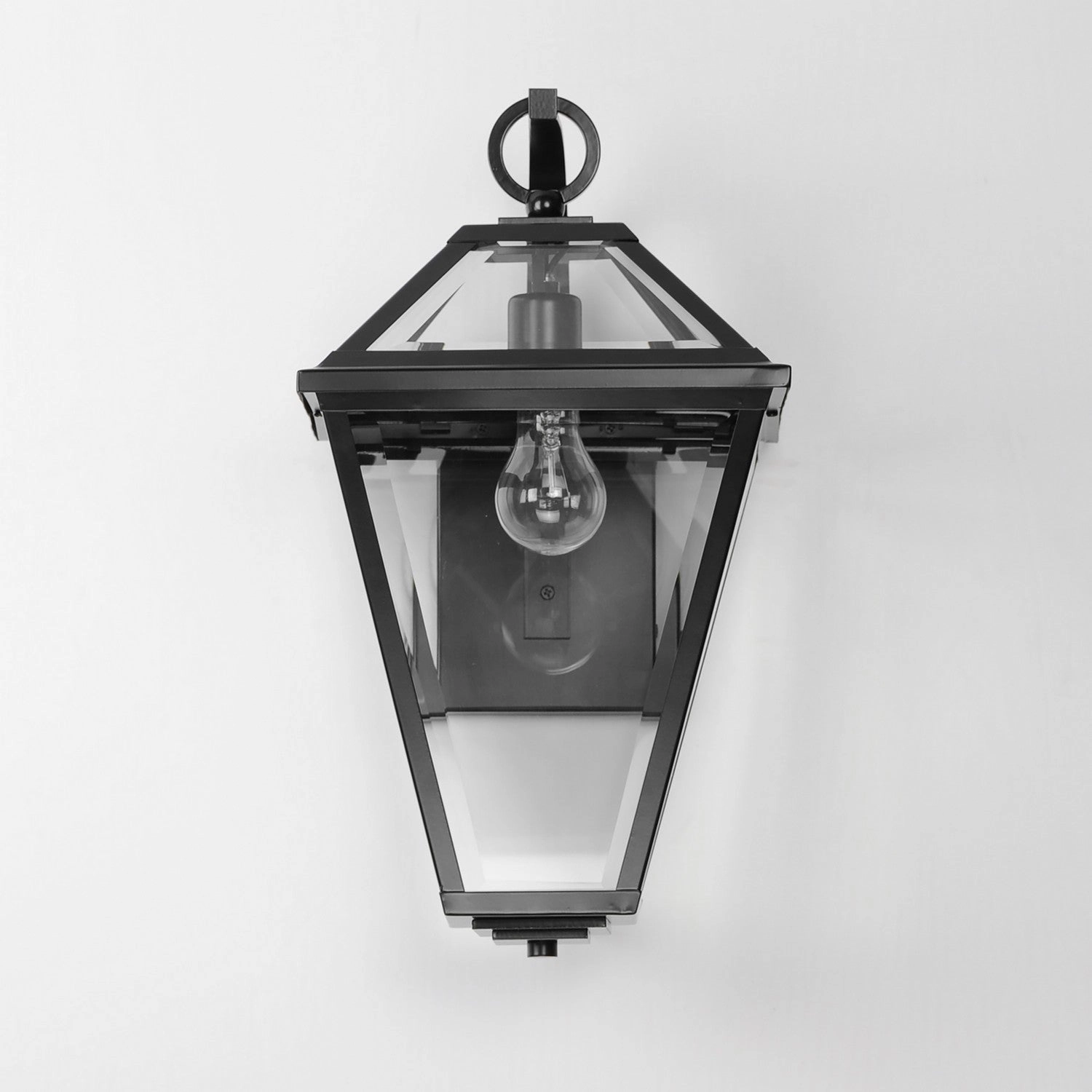 Prism One Light Wall Sconce Black