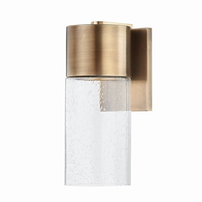 Pristine One Light Outdoor Wall Sconce Patina BrassOutdoor wall sconces with motion sensor