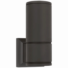 Provo LED Canister Light Matte BlackOutdoor wall sconces with motion sensor