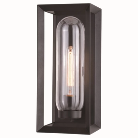 Pullman One Light Outdoor Wall Mount Textured BlackOutdoor wall sconces with motion sensor