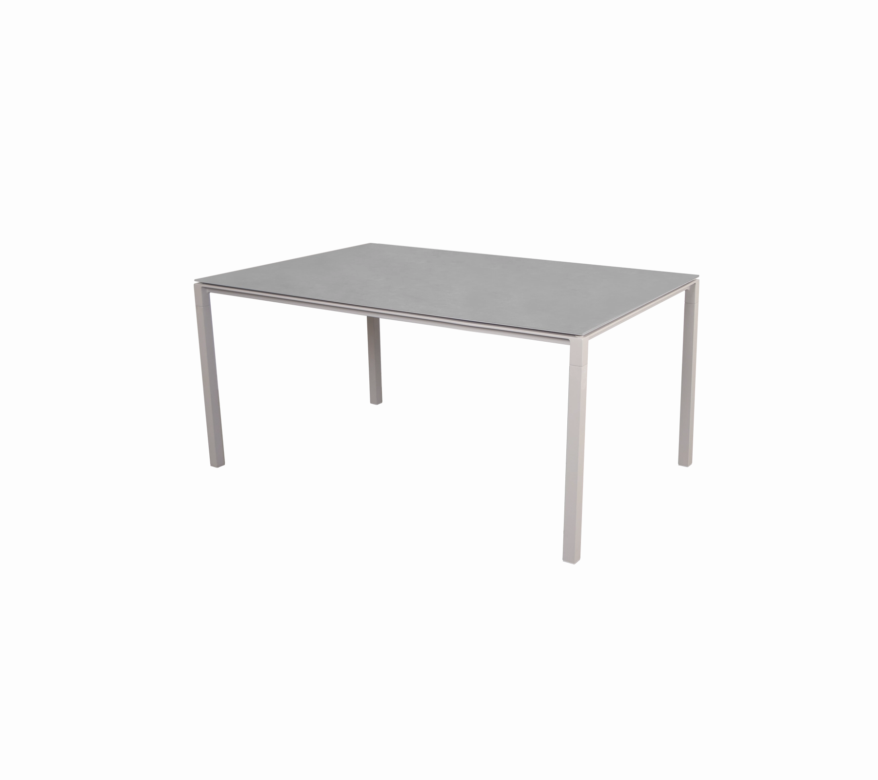 Pure dining table, 150x90 cm