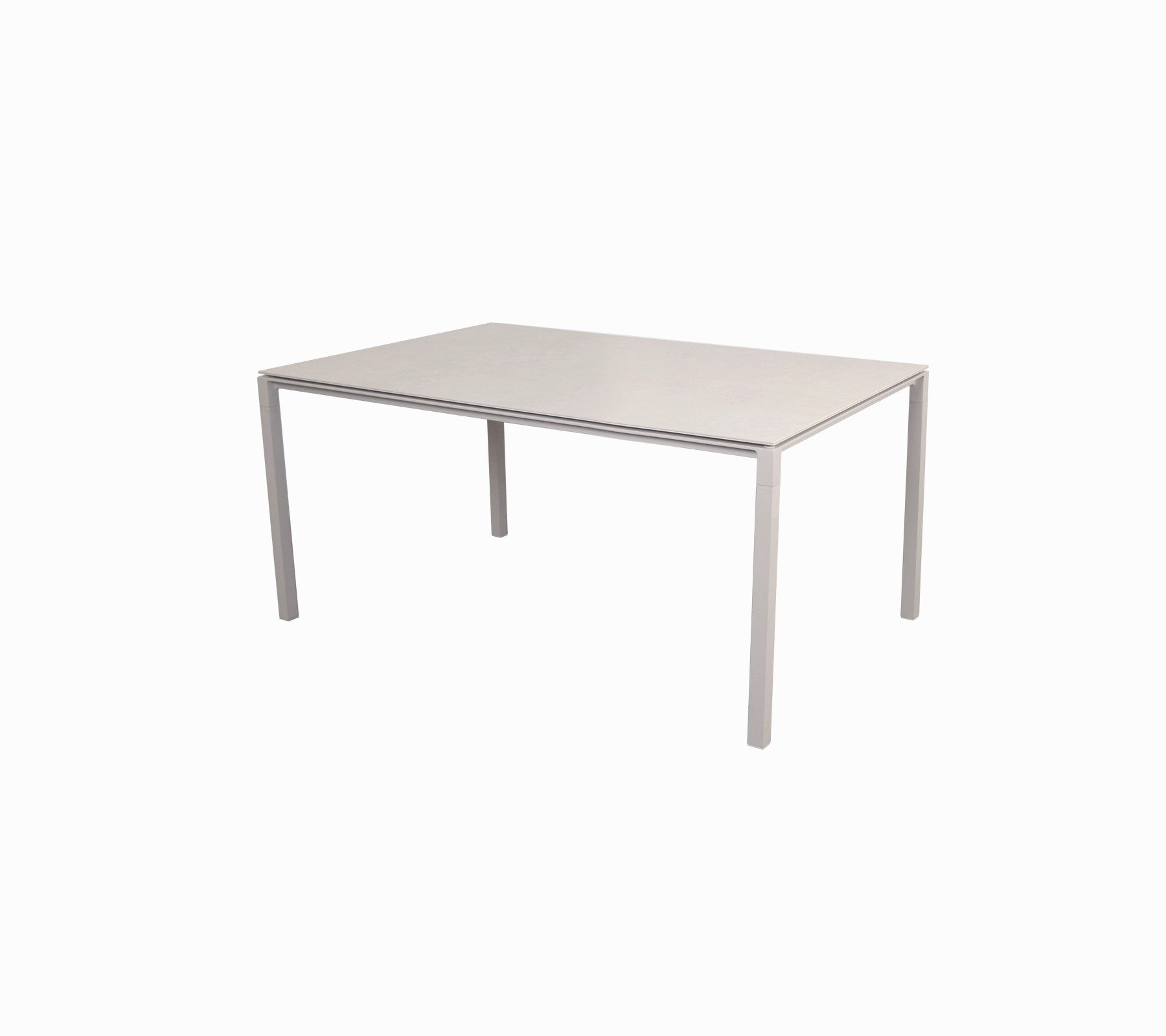 Pure dining table, 150x90 cm