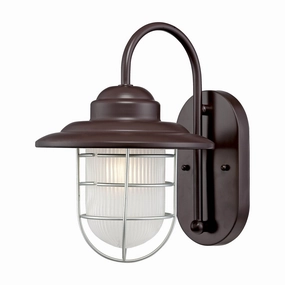 R Series One Light Outdoor Wall Sconce Architectural BronzeOutdoor wall sconces with motion sensor