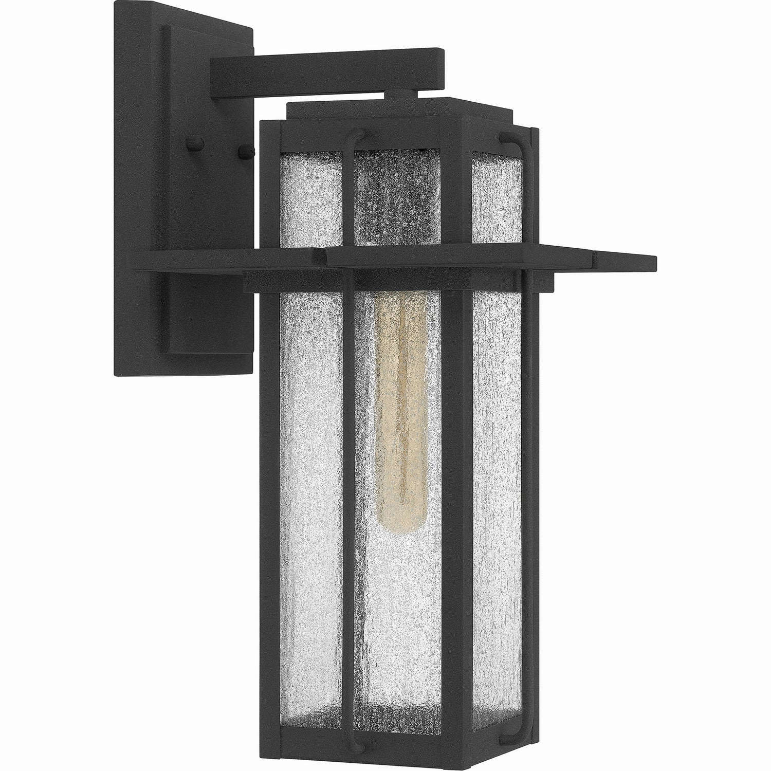 Randall One Light Outdoor Wall Mount Mottled Black