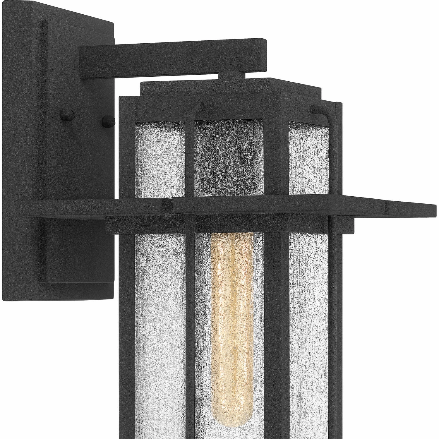 Randall One Light Outdoor Wall Mount Mottled Black