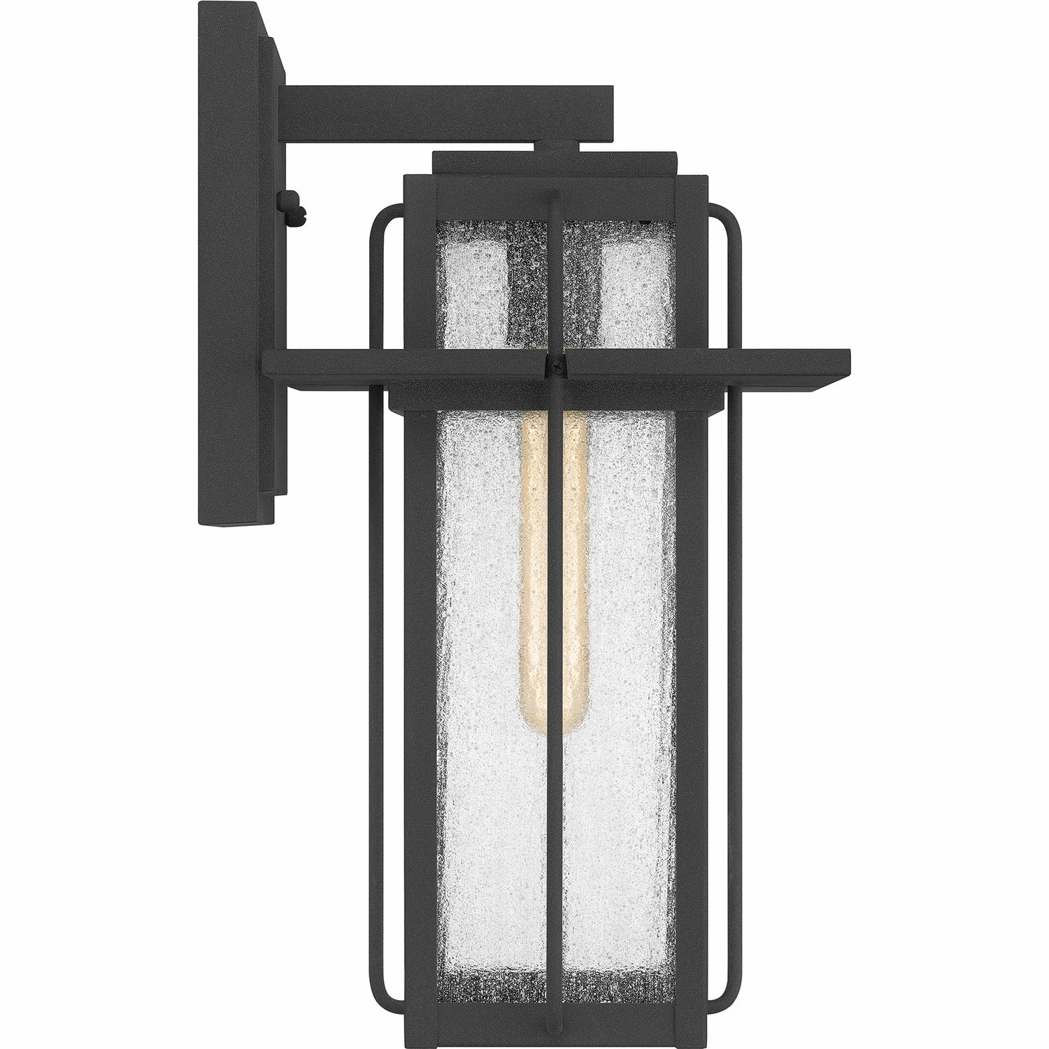 Randall One Light Outdoor Wall Mount Mottled Black