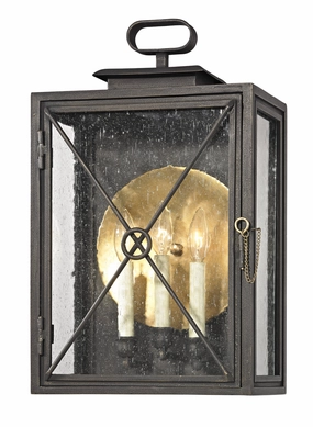 Randolph Three Light Wall Lantern Vintage BronzeOutdoor wall sconces with motion sensor