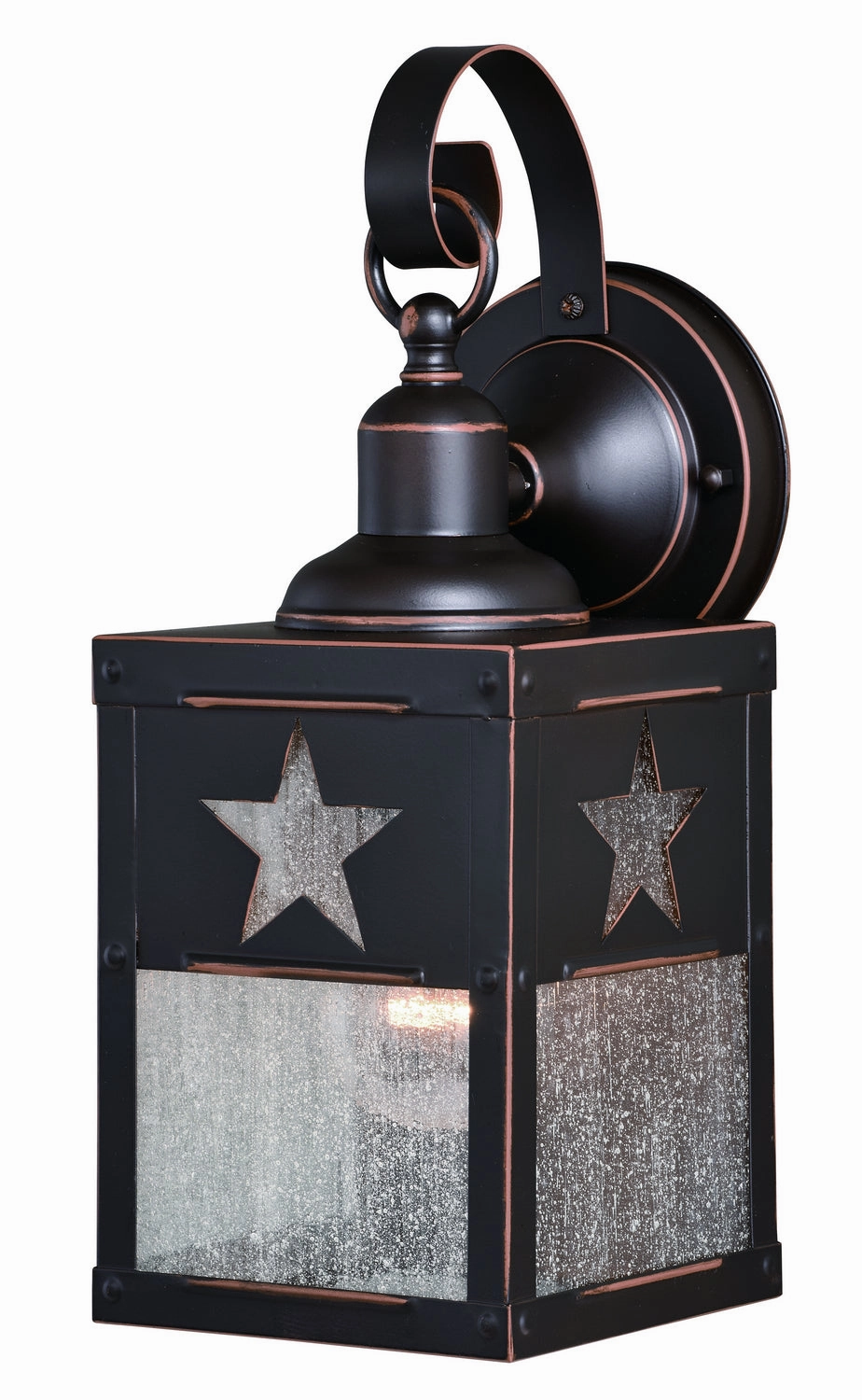 Ranger One Light Outdoor Wall Mount Burnished BronzeOutdoor wall sconces with motion sensor