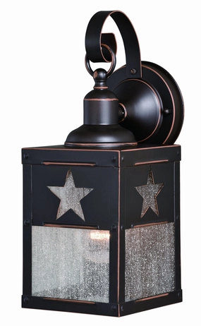 Ranger One Light Outdoor Wall Mount Burnished BronzeOutdoor wall sconces with motion sensor