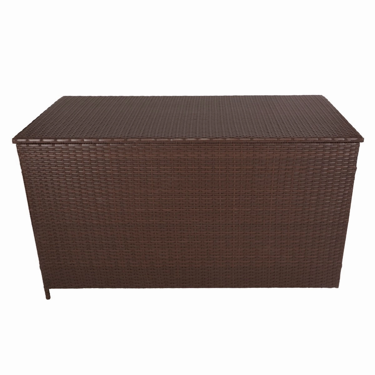 Rattan Cushion Storage Box 582L - Brown