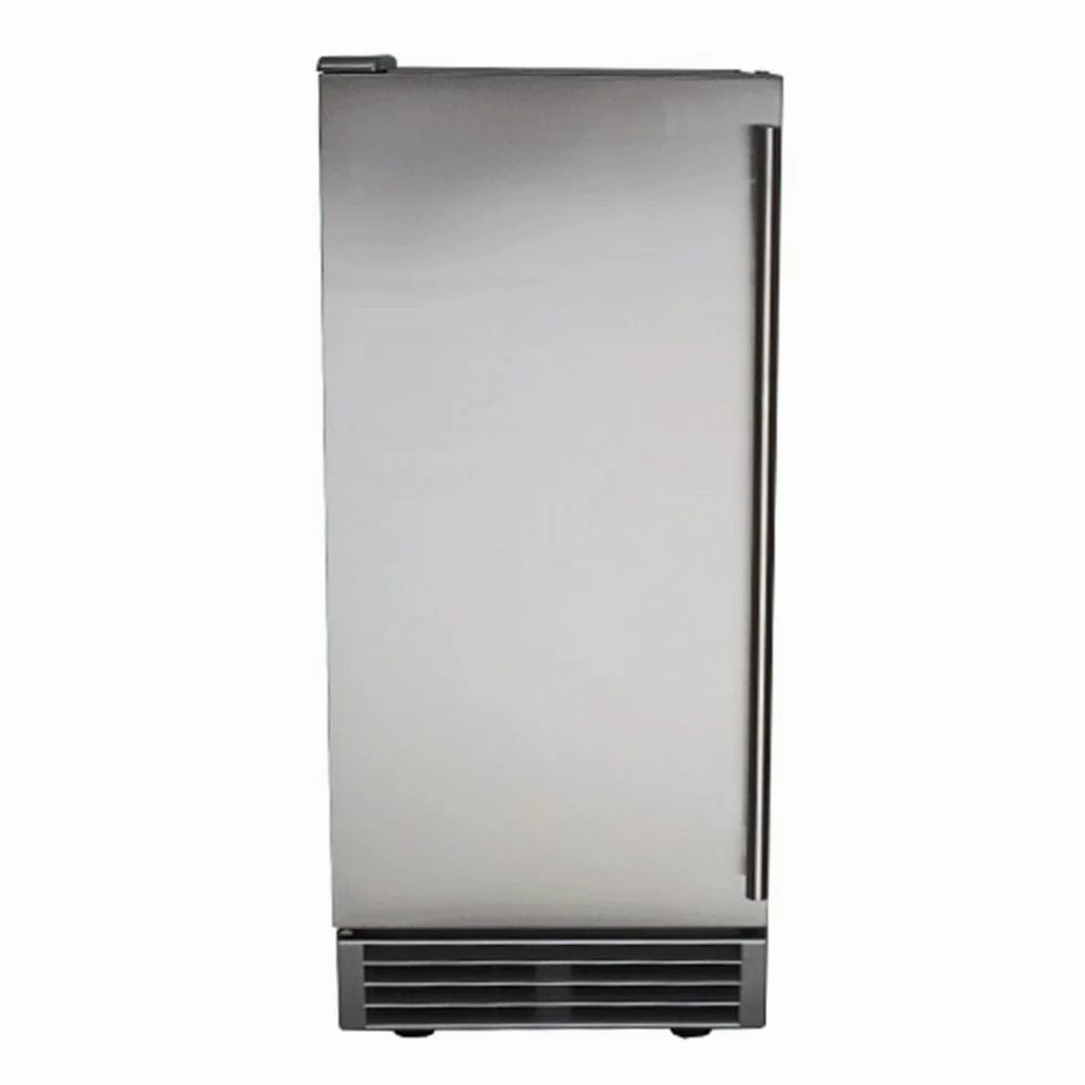 RCS 44 lb. 15-Inch Outdoor Rated Ice Maker with Gravity Drain REFR3 outdoor beverage cooler with wheels