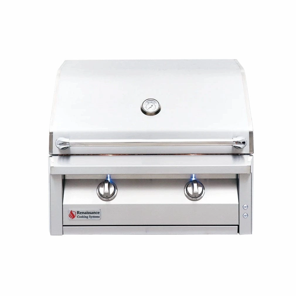 RCS American Renaissance Grill 30" Built-In Gas Grill ARG30 large capacity charcoal BBQ grills