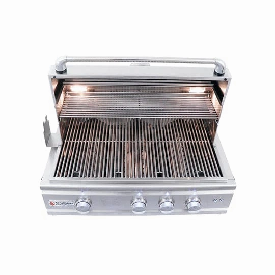 RCS Cutlass Pro Series 30" Built-in Grill with Window RON30AW
