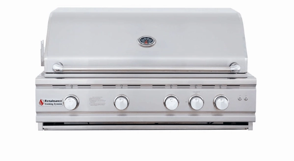 RCS Cutlass Pro Series 38" Built-in Grill RON38A large capacity charcoal BBQ grills
