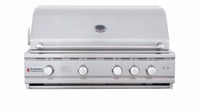 RCS Cutlass Pro Series 38" Built-in Grill RON38A large capacity charcoal BBQ grills