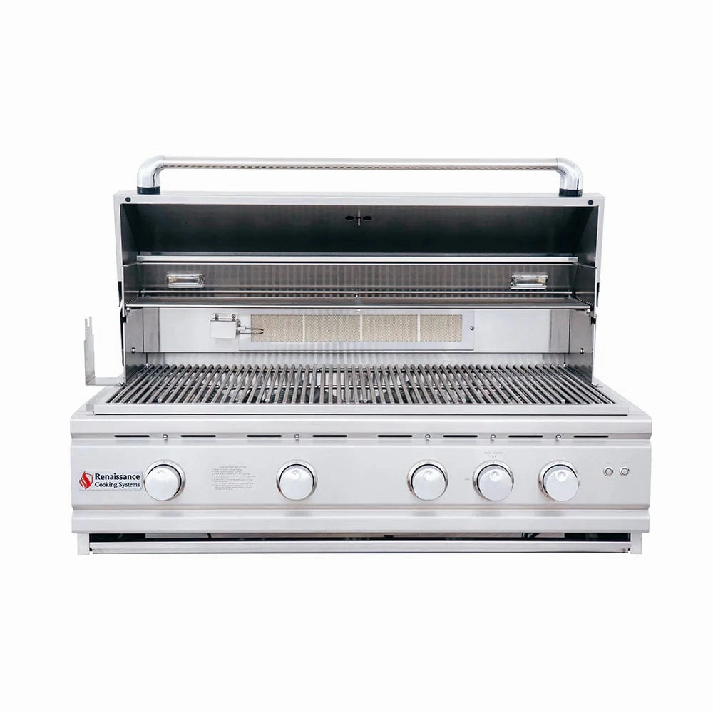 RCS Cutlass Pro Series 38" Built-in Grill with Window RON38AW