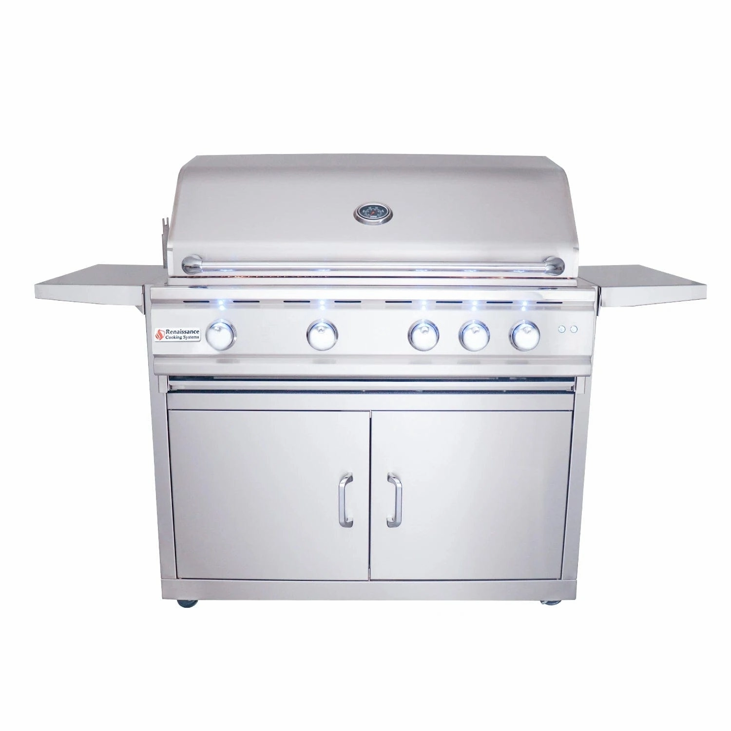 RCS Cutlass Pro Series 38" Freestanding Grill RON38A CK professional outdoor BBQ grill set