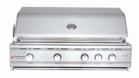 RCS Cutlass Pro Series 42" Built-in Grill RON42A large capacity charcoal BBQ grills