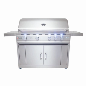 RCS Cutlass Pro Series 42" Freestanding Grill RON42A CK large capacity charcoal BBQ grills