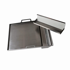 RCS Dual Plate Stainless Steel Griddle RSSG4Stainless steel BBQ tool set