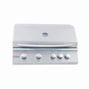RCS Premier 32" Built-in Grill RJC32A large capacity charcoal BBQ grills