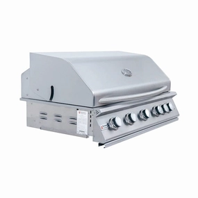RCS Premier 40" Built-in Grill RJC40A large capacity charcoal BBQ grills
