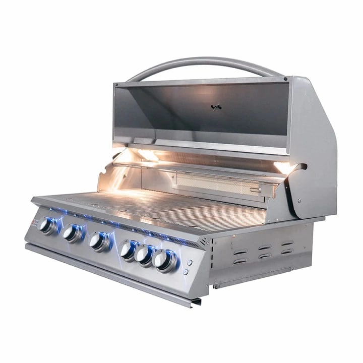 RCS Premier 40" Built-in Grill with LED Lights RJC40AL