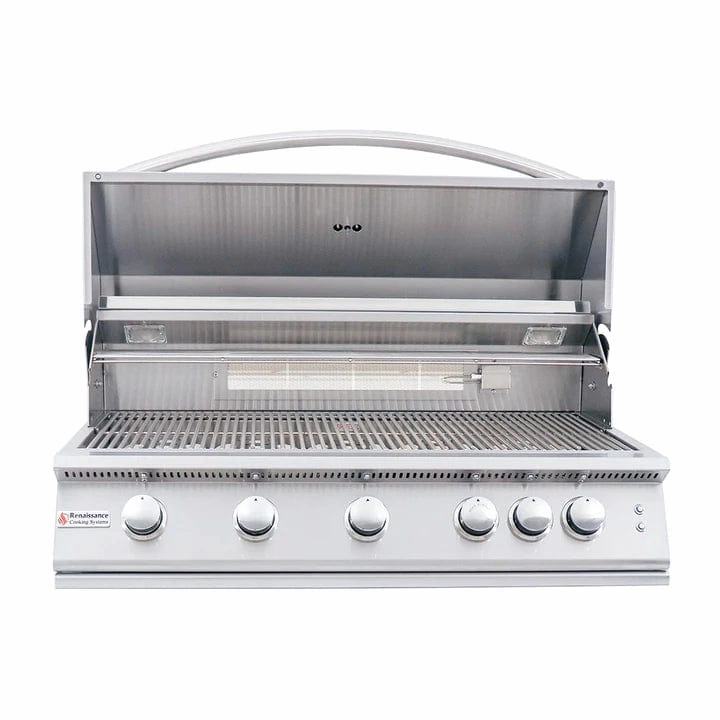 RCS Premier 40" Built-in Grill with LED Lights RJC40AL