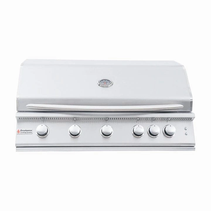 RCS Premier 40" Built-in Grill with LED Lights RJC40AL