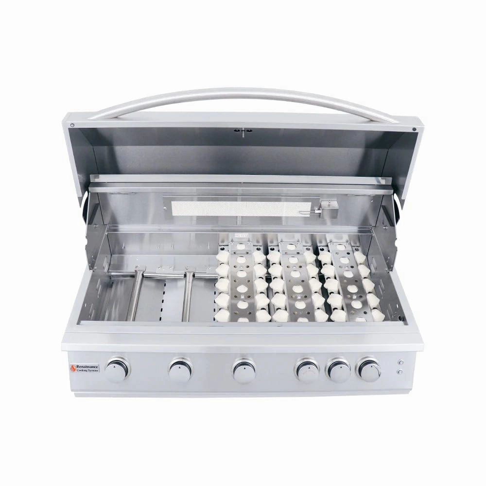 RCS Premier 40" Built-in Grill with LED Lights RJC40AL